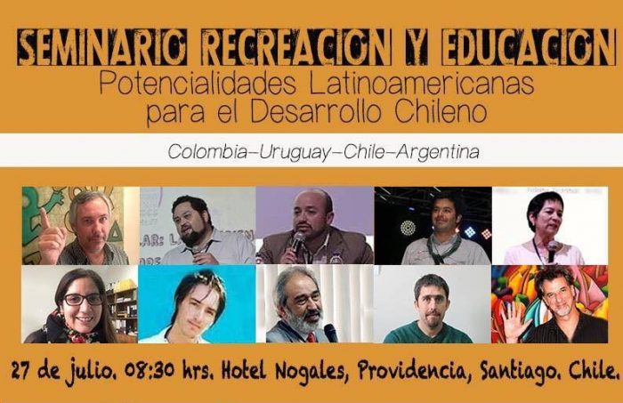 Primer seminario internacional de recreación y educación en Chile