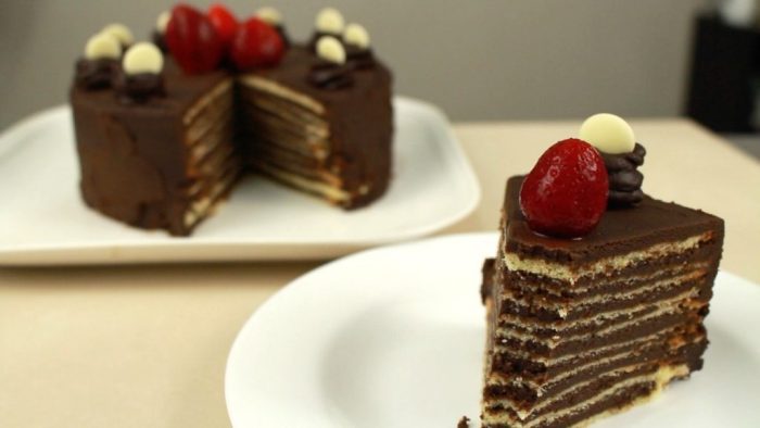 [VIDEO VIDA] Receta Fácil: te enseñamos a preparar una deliciosa torta de panqueque de chocolate