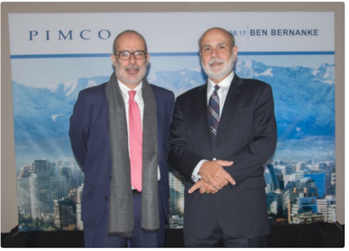 El mensaje de «cauteloso optimismo» que dejó Ben Bernanke en el encuentro privado con los analistas, banqueros e inversionistas más influyentes de Chile