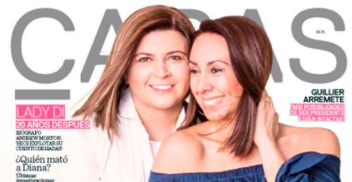 Scarleth Cárdenas y Maribel Corcuera cuentan su historia de amor en revista