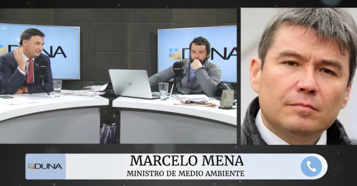 Ministro de Medio Ambiente estalla en cólera en medio de entrevista en Radio Duna por rechazo a Dominga