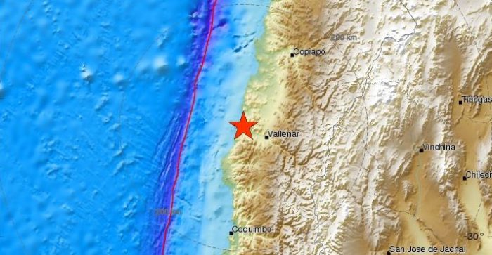 Seguidilla de temblores en Huasco tras sismo de 5.3 grados Richter