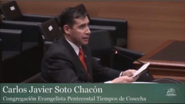 Los argumentos bíblicos del Pastor Soto en el TC