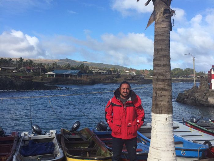 Cristian Rapu y el lento camino de Rapa Nui por la conservación de su ecosistema