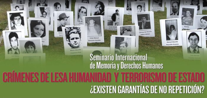 Seminario internacional sobre derechos humanos y terrorismo de Estado en Villa Grimaldi