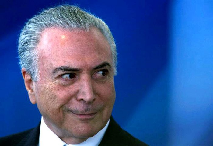 Congreso brasileño decidirá este miércoles si Temer será enjuiciado por corrupción