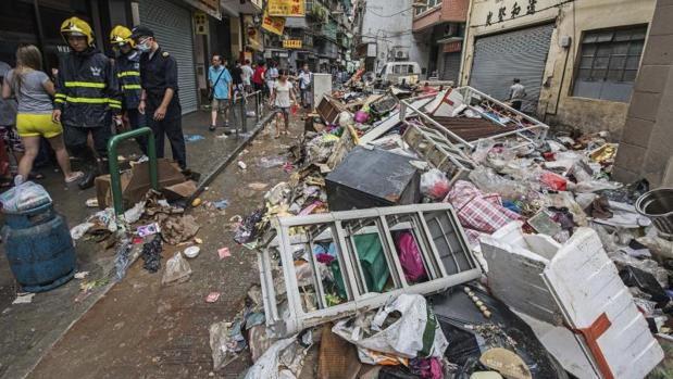 El tifón más dañino de la temporada deja al menos 16 muertos en China