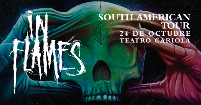 Banda sueca In Flames presentará su último disco “Battles” en Chile