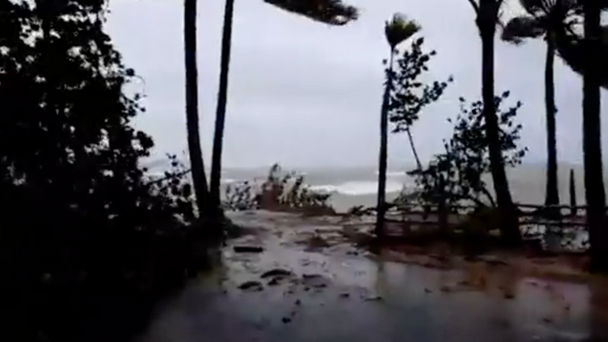 [VIDEO] Poderoso huracán Irma deja a más de mil casas afectadas en R. Dominicana y viaja rumbo a Miami