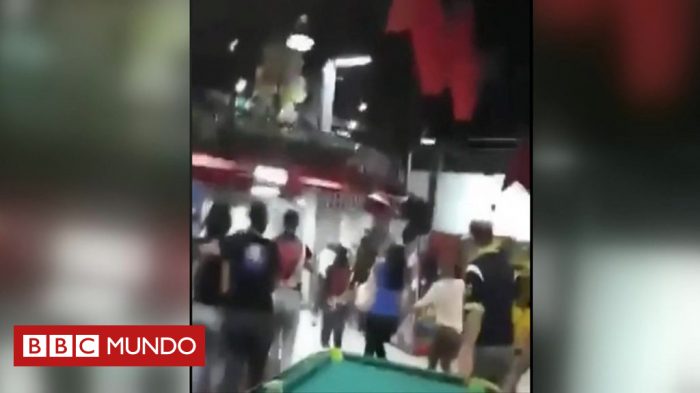 [VIDEO] El momento en que se sintió el terremoto de magnitud 8,2 en un boliche de Chiapas, México