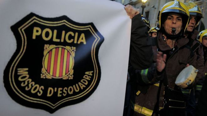 España: tensión entre Madrid y Cataluña por el control de la policía a días del referendo