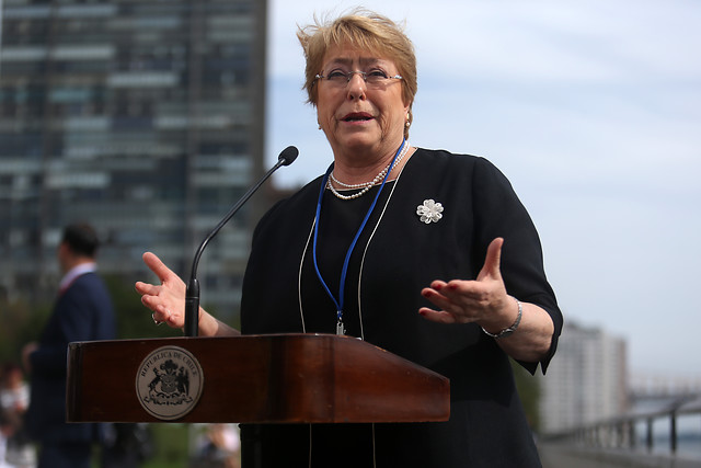 Bachelet ante críticas por nombramiento en la ONU: «Hay mala intención»