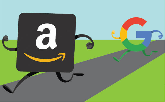 Google-Amazon: guerra de titanes
