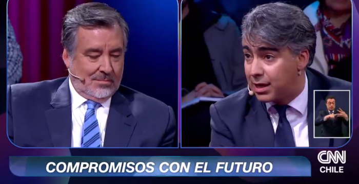 [VIDEO] El tenso encontrón entre Marco Enríquez-Ominami y Guillier por entrevista en donde dijo que votaría por Piñera