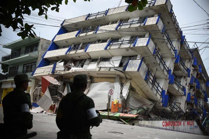 Al menos 58 personas fallecieron en el terremoto que azotó el sur de México