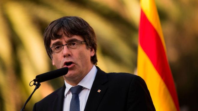 Líder catalán convocaría a elecciones autonómicas anticipadas