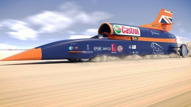 Bloodhound: la carrera por fabricar el vehículo terrestre más veloz del mundo que viajará a más de 1.600 km/h