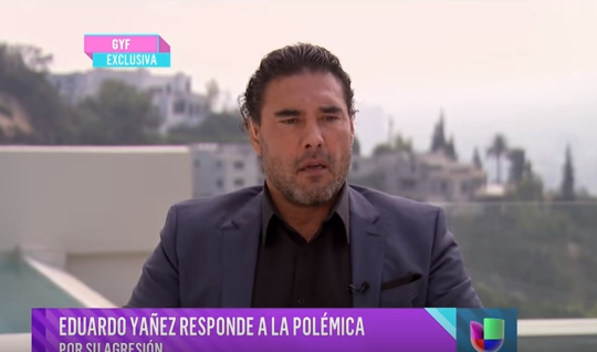 [VIDEO] Eduardo Yañes pide disculpas públicas por golpear a periodista en la alfombra roja