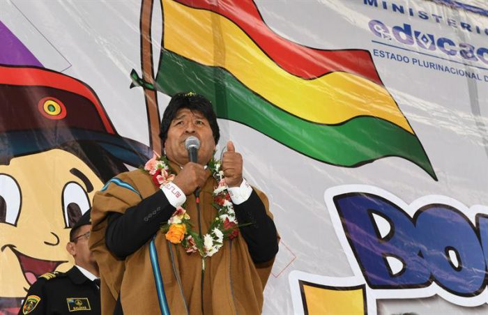 Evo Morales alaba propuesta de Beatriz Sánchez sobre demanda marítima boliviana