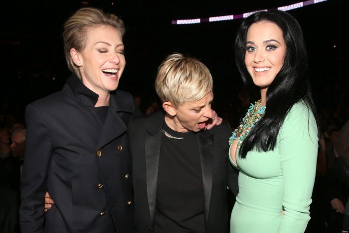 Ellen DeGeneres y su peculiar saludo de cumpleaños a Katy Perry