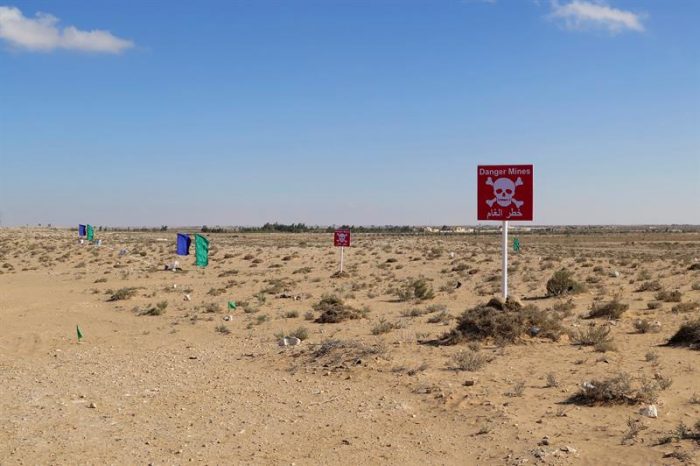 [VIDEO] Las minas de la II Guerra Mundial que amenazan el desierto egipcio
