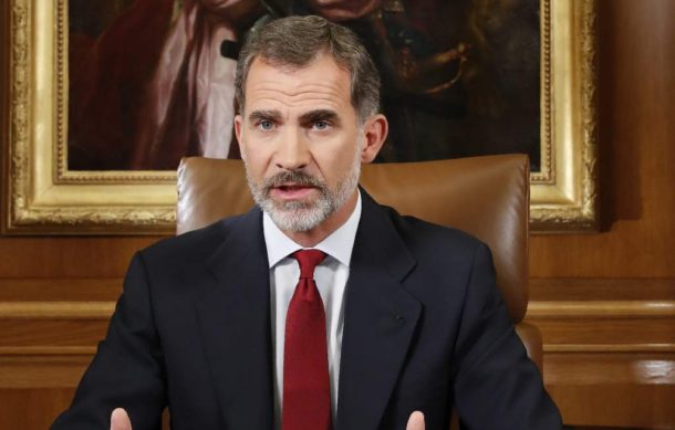 Discurso del rey de España sobre el referéndum de Cataluña muestra la gravedad de la crisis
