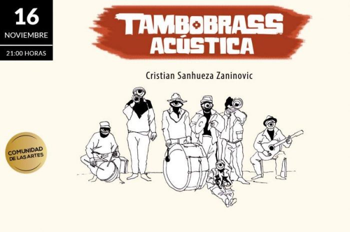 Concierto Tamborass Acústica en Teatro Nescafé de las Artes