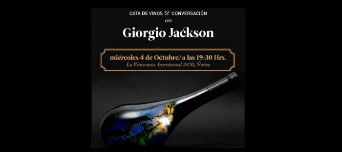 «Cata de vinos y conversación con Giorgio Jackson”: la nueva forma de recaudar fondos en RD