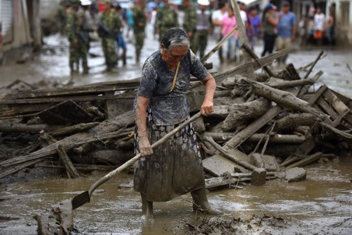 Colombia: confirman cuatro muertos, 18 desaparecidos y cientos de damnificados por aluvión en Corinto