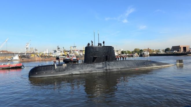 Cómo es la búsqueda del ARA San Juan, el submarino que desapareció en aguas del Atlántico en la Patagonia argentina