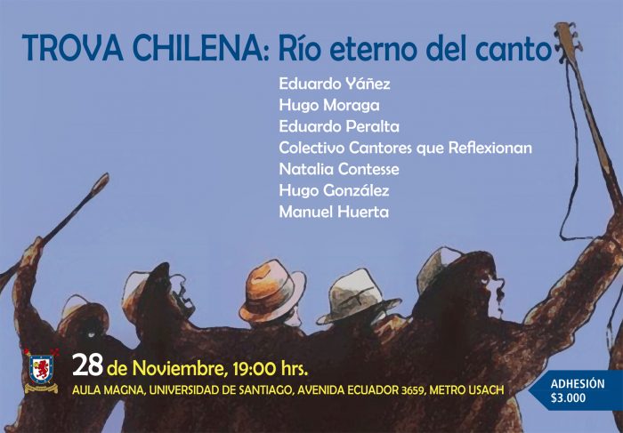 Encuentro «Trova chilena: río eterno del canto» reúne a importantes exponentes del canto popular