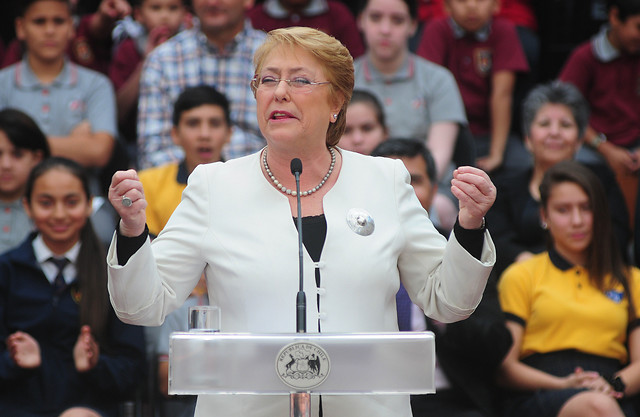 Bachelet: «Cuando uno vota después tiene derecho a patalear»