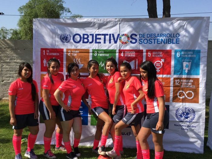 120 niñas y adolescentes participaron en torneo de fútbol femenino para fomentar la autoestima