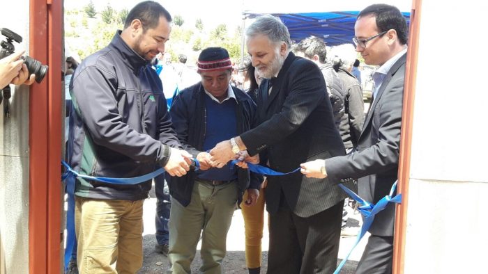 Inauguran iniciativa productiva en comunidad emblemática mapuche en el marco del programa de desarrollo y fomento indígena