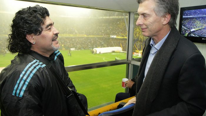 Maradona sin filtro asegura que «Macri viene de una familia de ladrones»