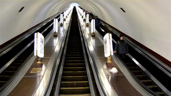 [VIDEO] Arsenalna, la estación de metro más profunda del mundo