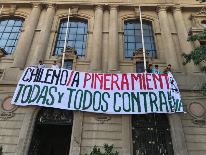 Dirigentes estudiantiles de la Nueva Mayoría al Frente Amplio llaman a derrotar a Piñera en segunda vuelta