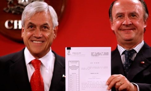 Denuncian a Piñera ante Contraloría por conflicto de interés en Ley de Royalty Minero