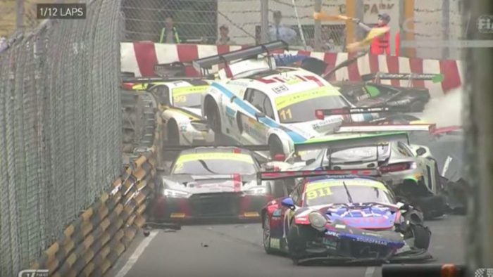 [VIDEO] La impresionante colisión múltiple que se produjo en el Campeonato FIA GT