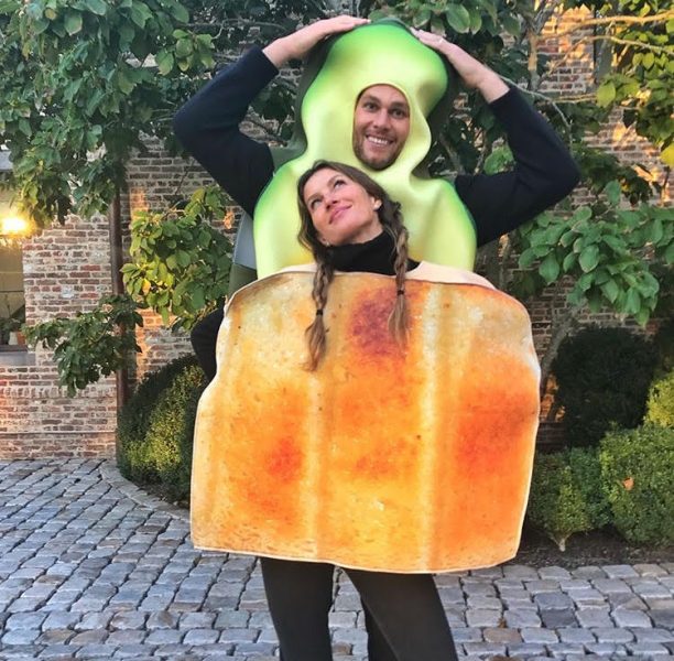 Gisele Bündchen y Tom Brad: pan con palta