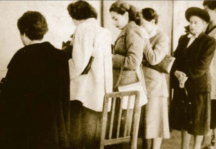 Voto femenino: mujeres votaron por primera vez en una presidencial en 1952