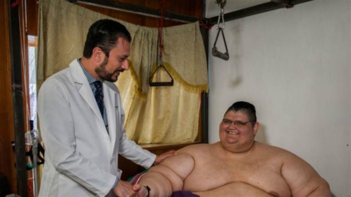 [VIDEO] La batalla de Juan Pedro Franco, el hombre más obeso del mundo, para volver a «una vida normal»