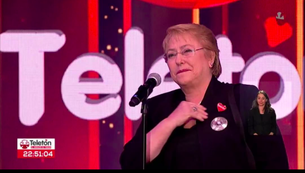 Presidenta Bachelet da inicio a Teletón 2017
