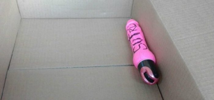 [VIDEO] La elección más «vibrante»: encuentran juguete sexual al interior de caja con material electoral