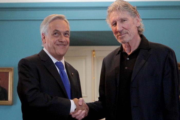 Roger Waters recuerda cuando estuvo con Piñera: «Fui al Palacio de La Moneda y escuché a este tipo mintiendo por una hora»