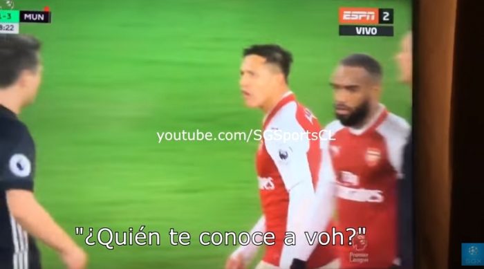 [VIDEO] El encontrón de Alexis Sánchez con Ander Herrara en un juego del Manchester United