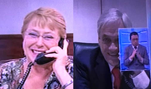 Bachelet desea éxito a Piñera en tradicional telefonazo al presidente electo