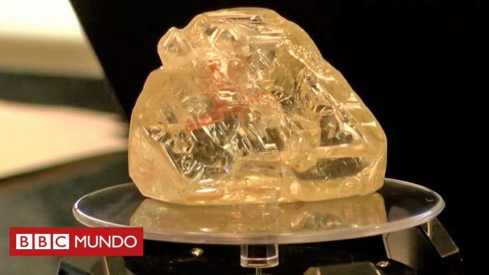 [VIDEO] El diamante gigante vendido por $US6,5 millones que va a beneficiar al pueblo que lo descubrió