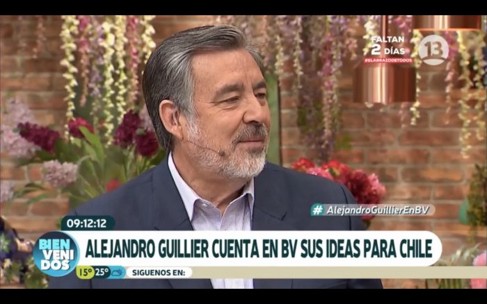 [VIDEO] El comentado lapsus de Alejandro Guillier en el matinal: «Los delincuentes tenemos que trabajar»