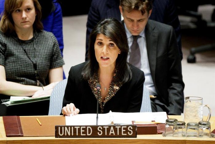 EE.UU. veta resolución en la ONU contra la decisión de Trump sobre Jerusalén